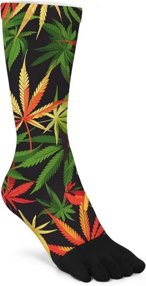 Funny Toe Socks For Women Men Casual Runing Novelty Fun Toe Socks