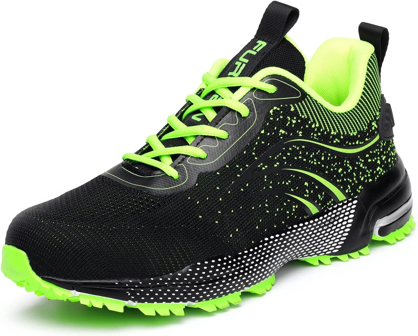 Furuian Steel Toe Shoes for Men Women Lightweight Safety Shoes Comfortable Steel Toe Sneakers Warehouse Industry Work Shoes