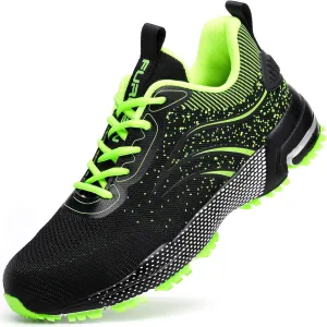 Furuian Steel Toe Shoes for Men Women Lightweight Safety Shoes Comfortable Steel Toe Sneakers Warehouse Industry Work Shoes