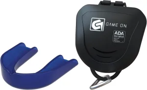 Game On Mouthguards - Only ADA Accepted Strapless Sports Mouth Guard for Football, Basketball, Lacrosse, Hockey - Superior Protection, Comfortable Fit (Braces Mouthguard)