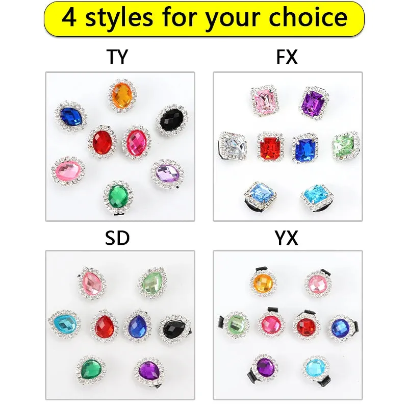 GlamLace Diamond Rhinestone Shoe Charms