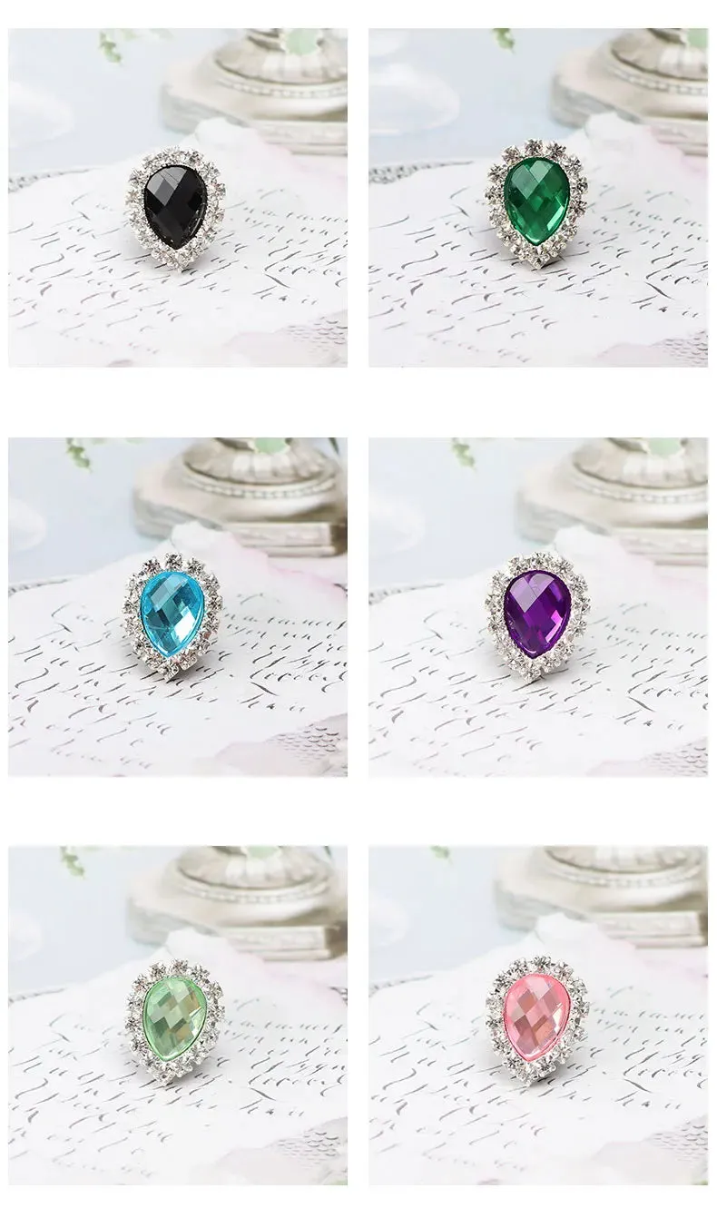 GlamLace Diamond Rhinestone Shoe Charms