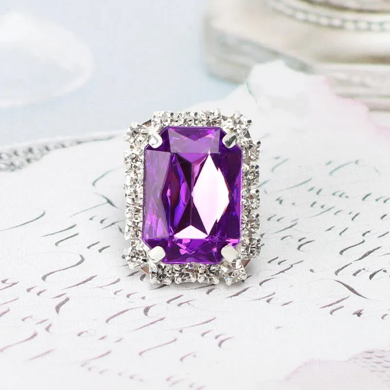 GlamLace Diamond Rhinestone Shoe Charms