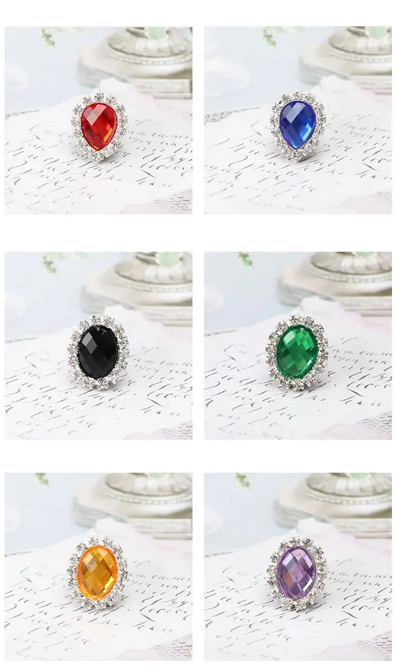 GlamLace Diamond Rhinestone Shoe Charms