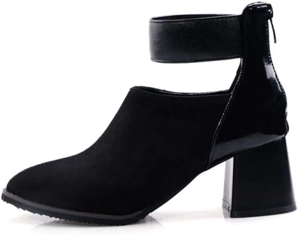 Gracemee Women Fashion Summer Boots Block Heels