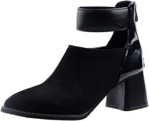 Gracemee Women Fashion Summer Boots Block Heels