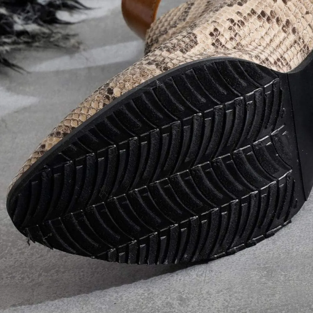 Gracemee Women Fashion Summer Boots Block Heels