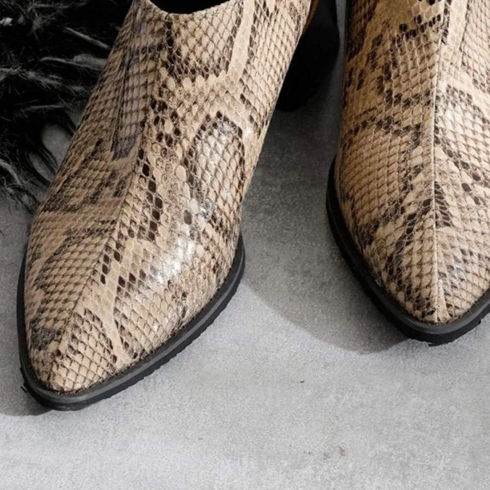 Gracemee Women Fashion Summer Boots Block Heels