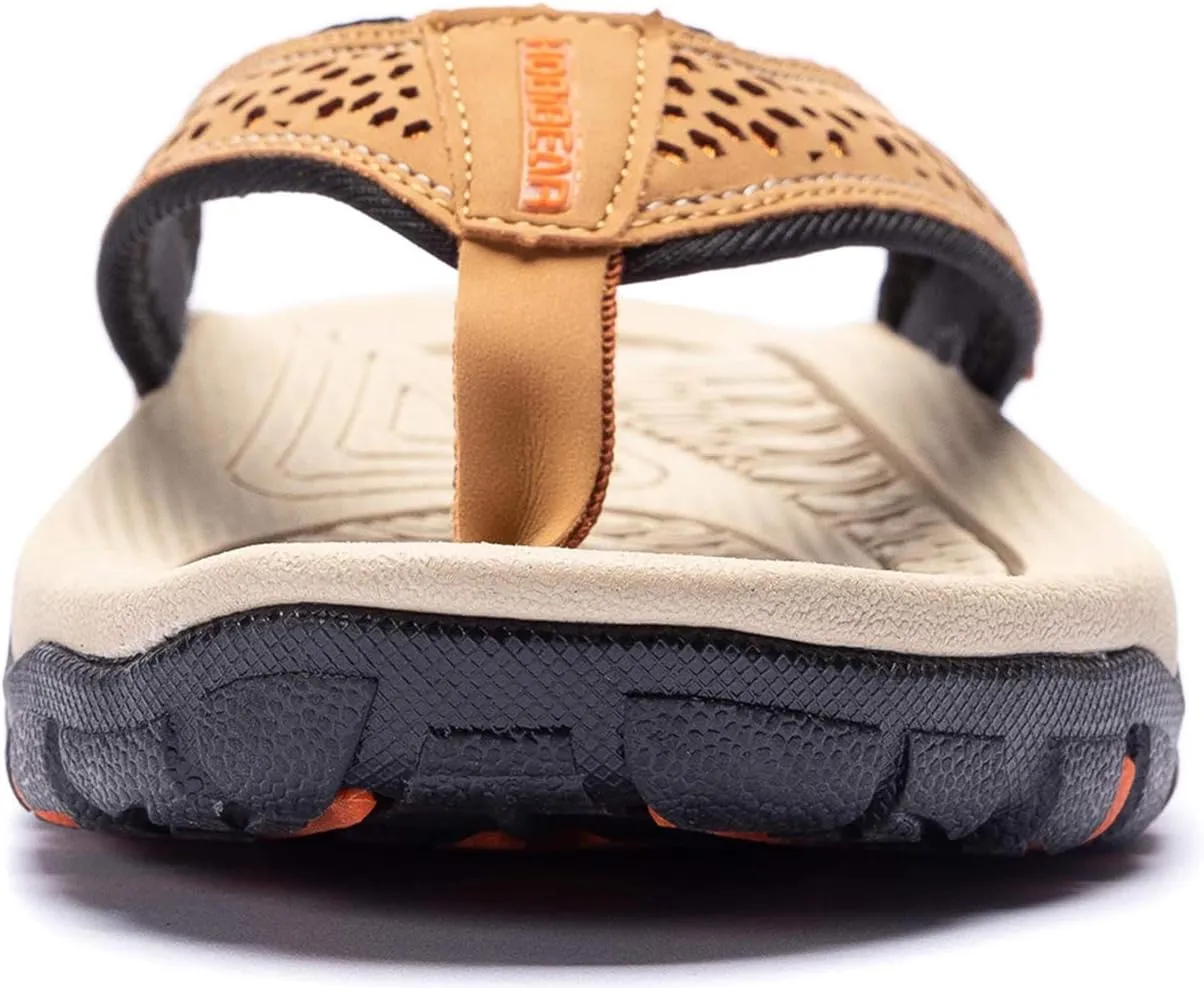 GUBARUN Mens Sport Flip Flops Comfort Casual Thong Sandals Outdoor