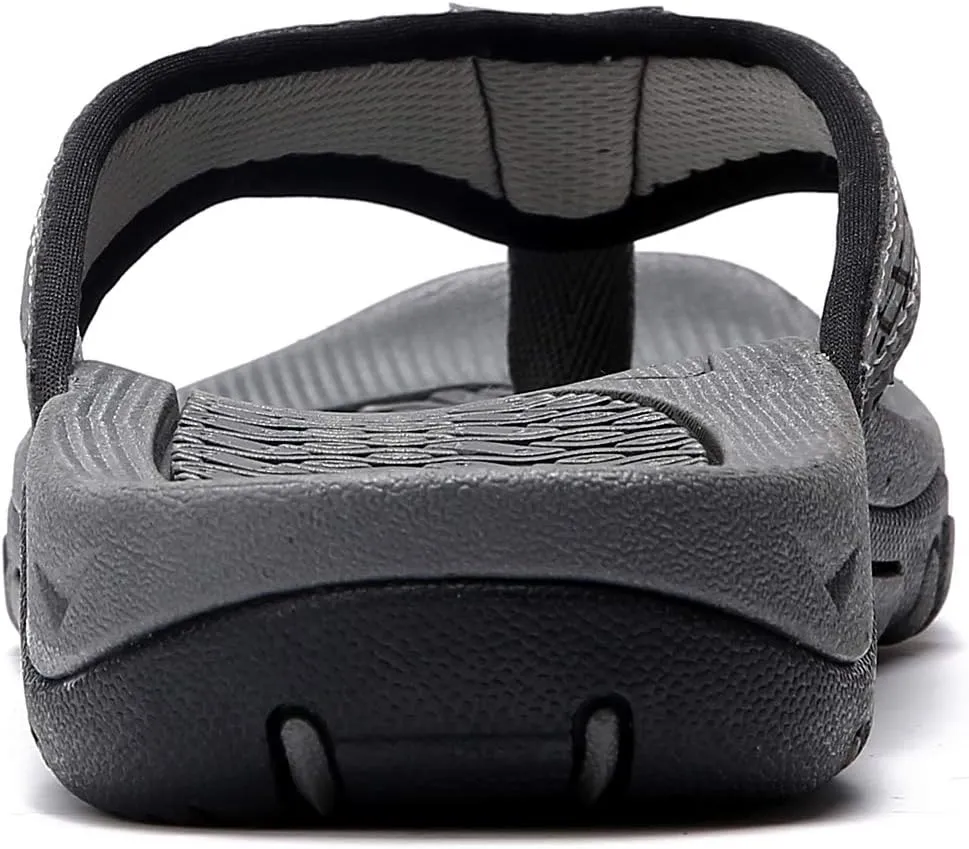 GUBARUN Mens Sport Flip Flops Comfort Casual Thong Sandals Outdoor