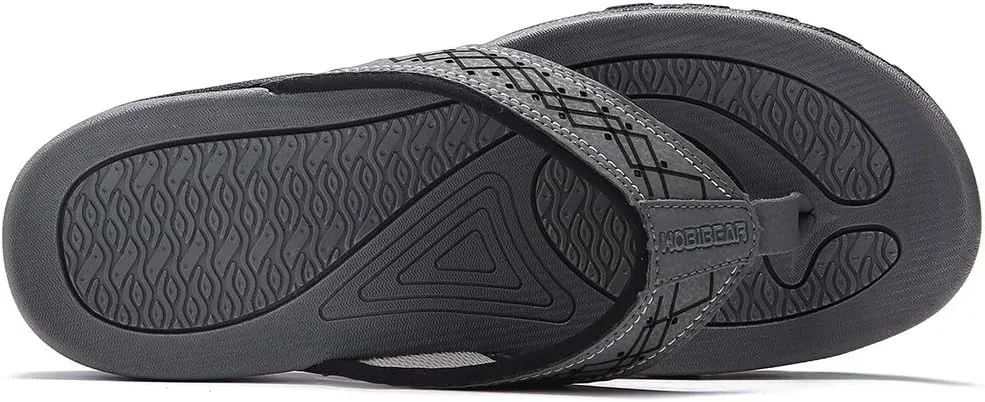 GUBARUN Mens Sport Flip Flops Comfort Casual Thong Sandals Outdoor