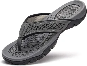 GUBARUN Mens Sport Flip Flops Comfort Casual Thong Sandals Outdoor