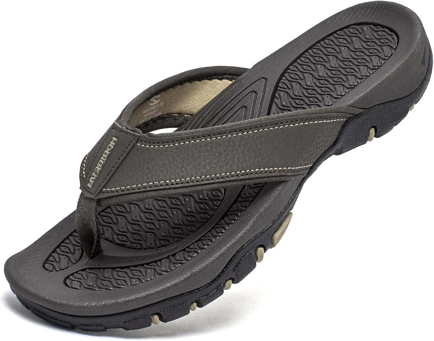 GUBARUN Mens Sport Flip Flops Comfort Casual Thong Sandals Outdoor