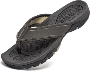 GUBARUN Mens Sport Flip Flops Comfort Casual Thong Sandals Outdoor