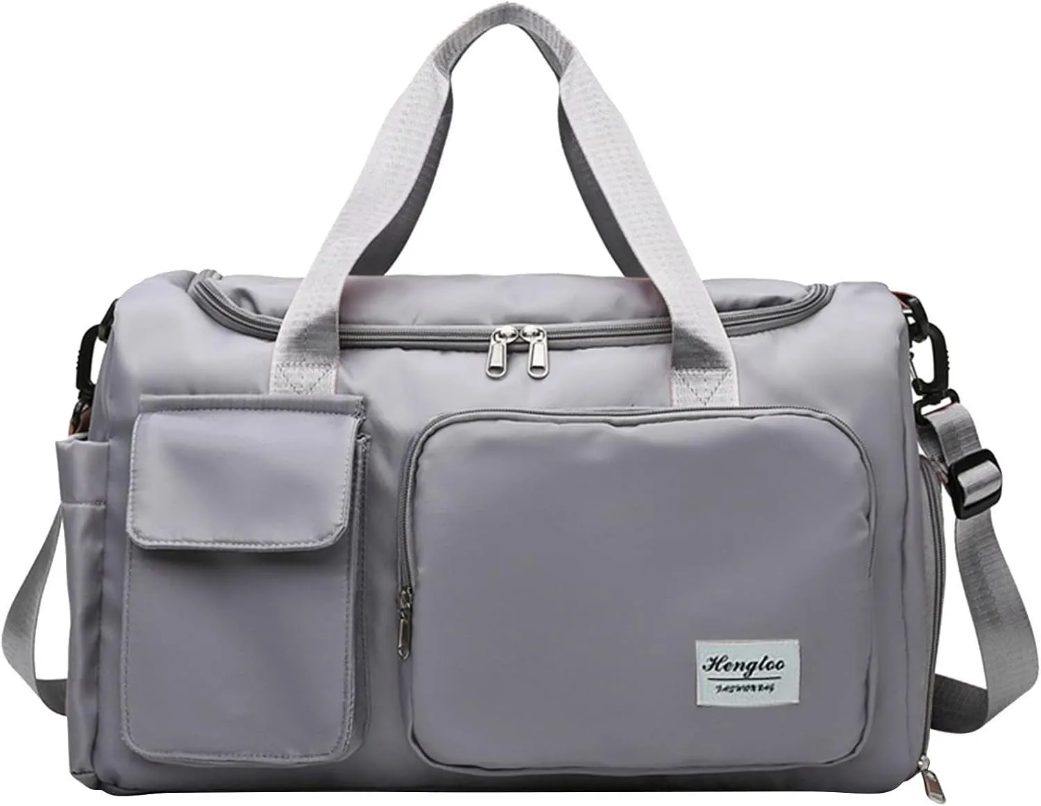 Gym Bag for Men with Shoes Compartment,28L Waterproof Duffel Bag,Durable Duffle Bag for Travel Sports Workout Yoga