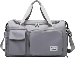 Gym Bag for Men with Shoes Compartment,28L Waterproof Duffel Bag,Durable Duffle Bag for Travel Sports Workout Yoga