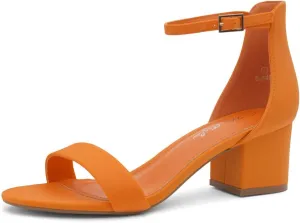 Herstyle Women’s Low Heels – Open Toe Chunky Block Heeled Sandals with Ankle Strap | Comfortable Dressy Short Heels for Prom, Wedding, Party & Office
