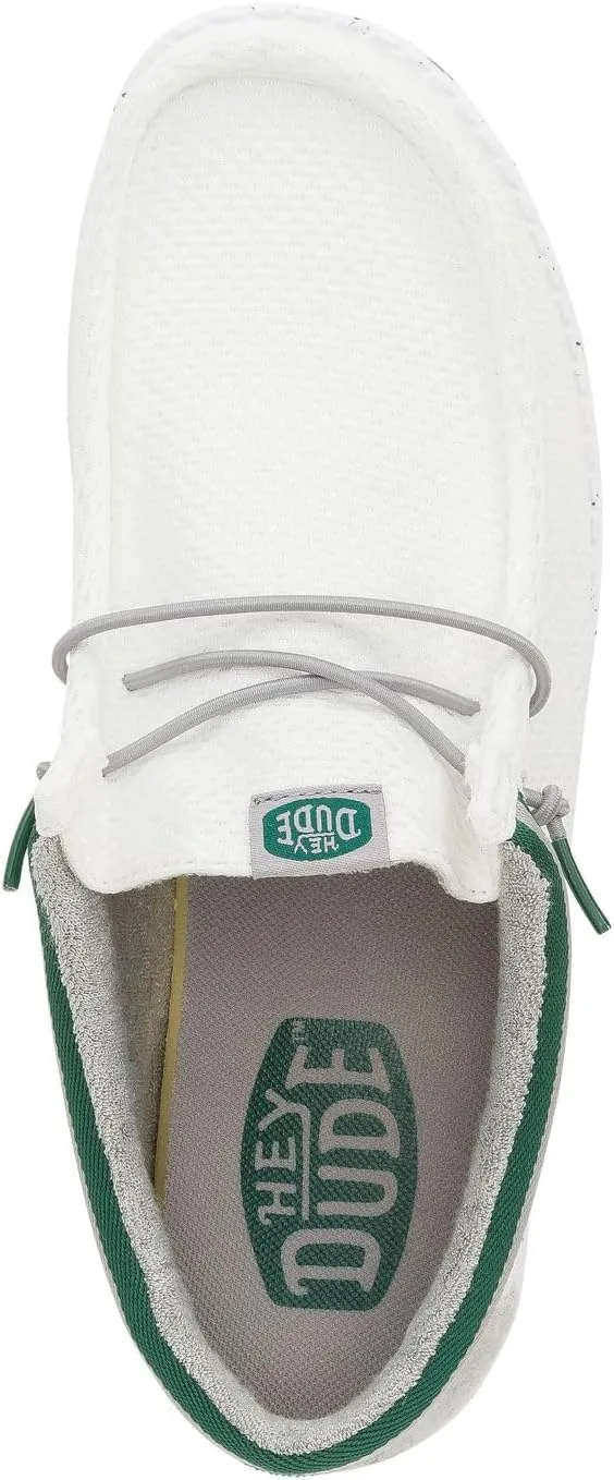 Hey Dude Men's Wally Varsity Jersey, Men’s Shoes, Men's Slip-on Loafers, Comfortable & Light-Weight