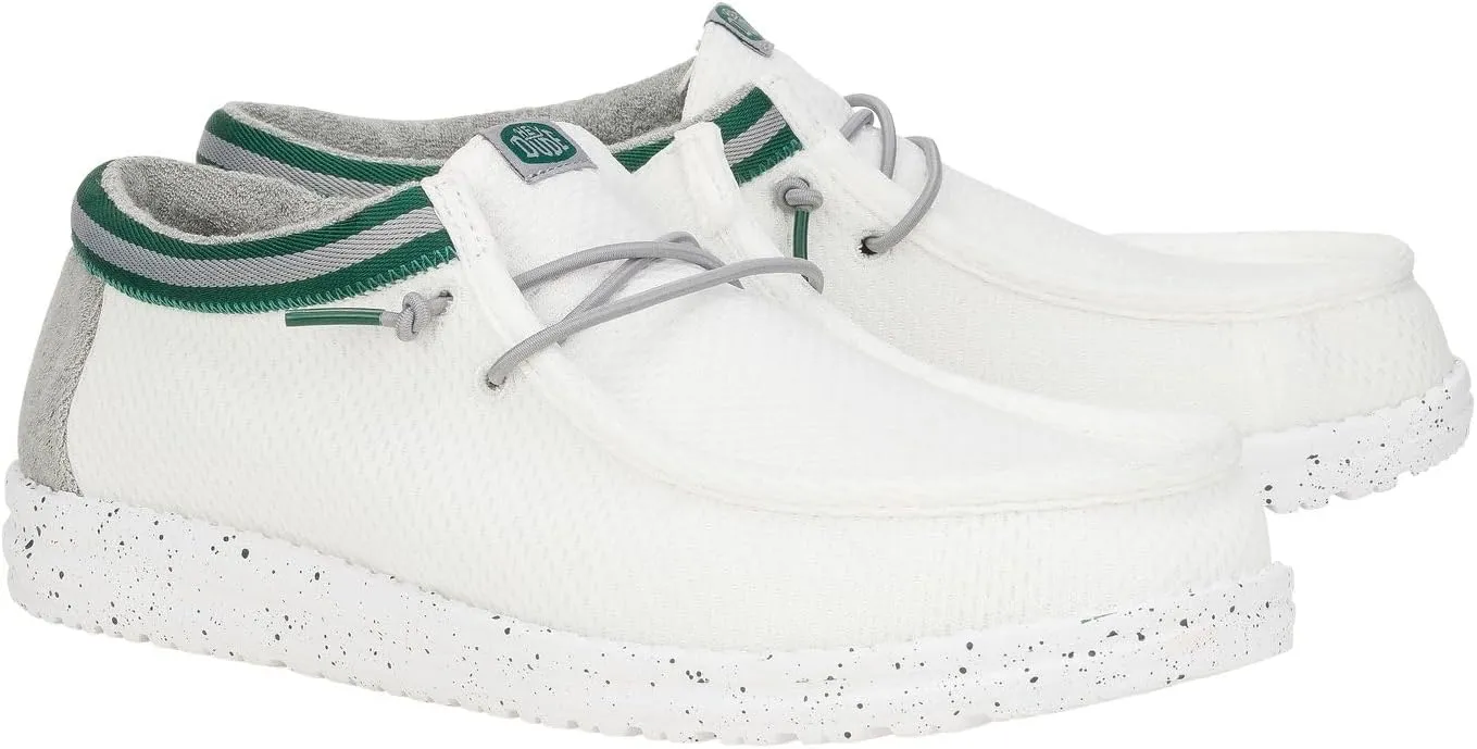 Hey Dude Men's Wally Varsity Jersey, Men’s Shoes, Men's Slip-on Loafers, Comfortable & Light-Weight