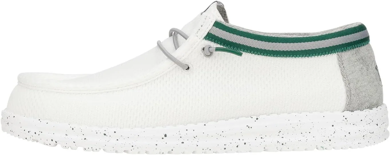 Hey Dude Men's Wally Varsity Jersey, Men’s Shoes, Men's Slip-on Loafers, Comfortable & Light-Weight