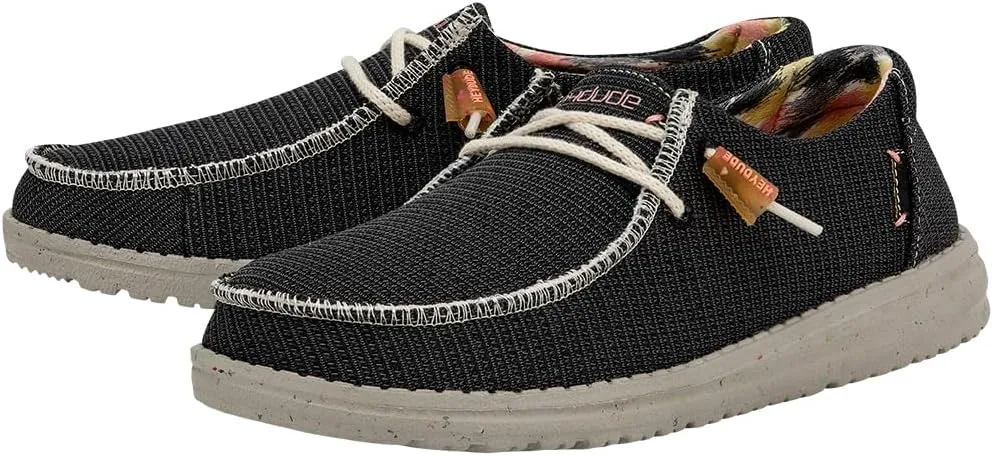 HEYDUDE Wendy Retired Colors, Women’s Shoes, Women's Slip-on Loafers, Comfortable & Light-Weight