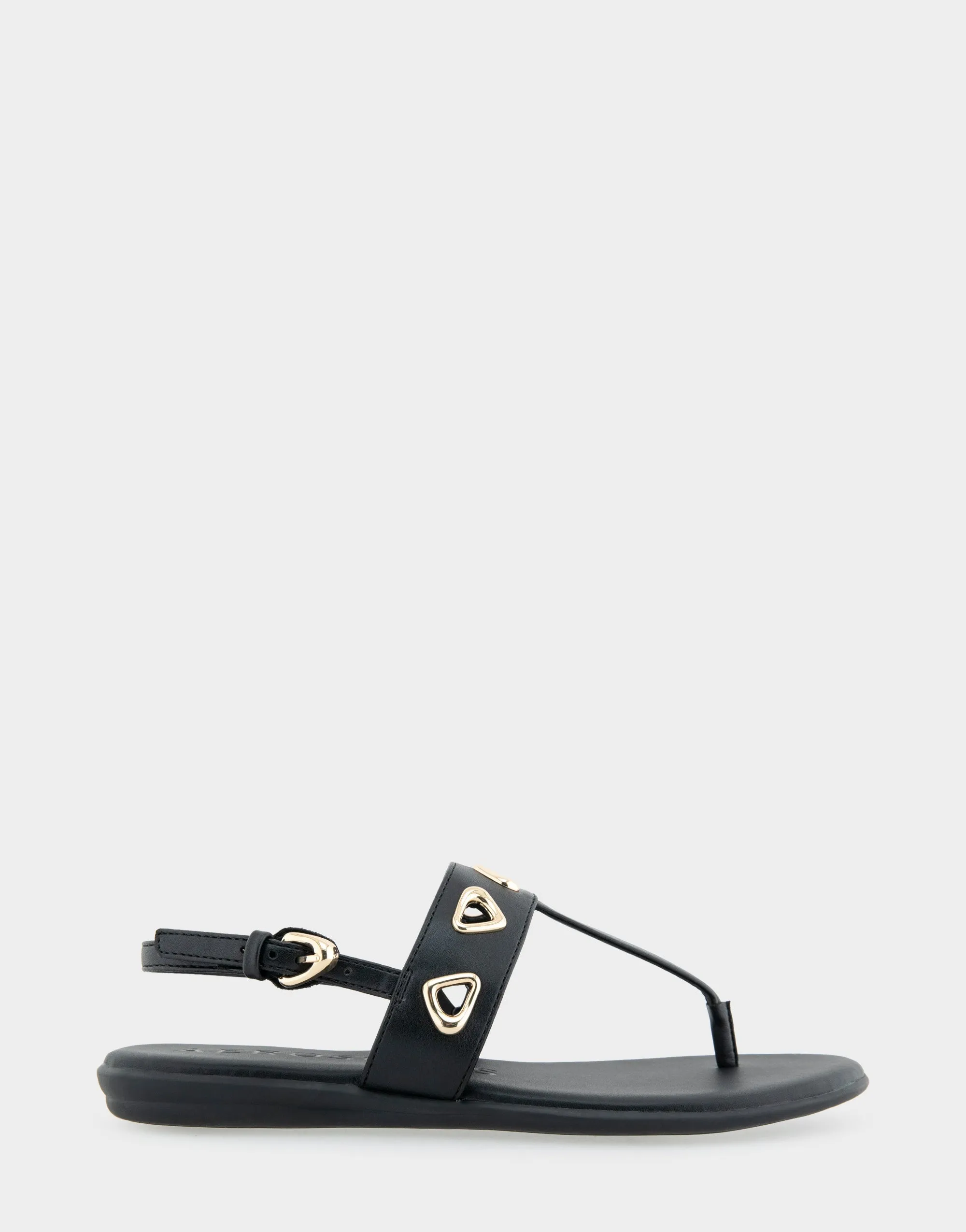 Iago Black Faux Leather