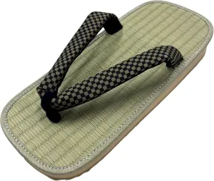 Japanese Sandal Rush Sponge sole Sandal thong Up to oversize men's