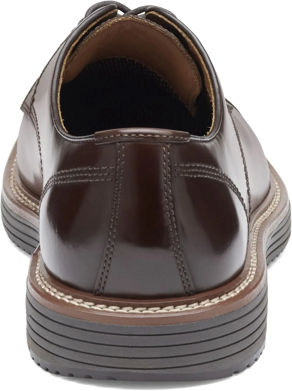 Johnston & Murphy Upton Cap Toe Men’s Shoe – Business Casual Mens Dress Shoes, Comfortable Leather Shoes for Men