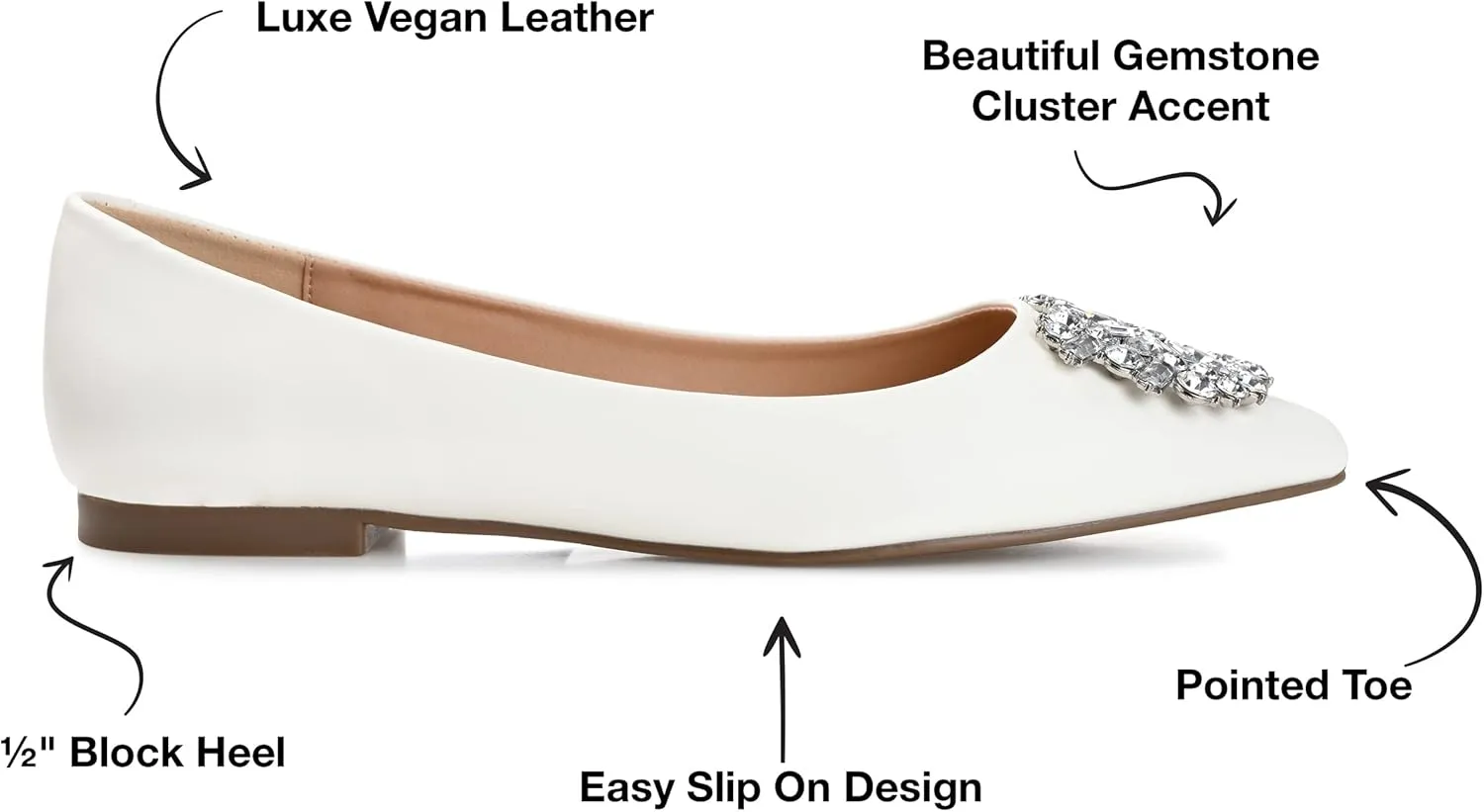 Journee Women's Renzo Dress Flats