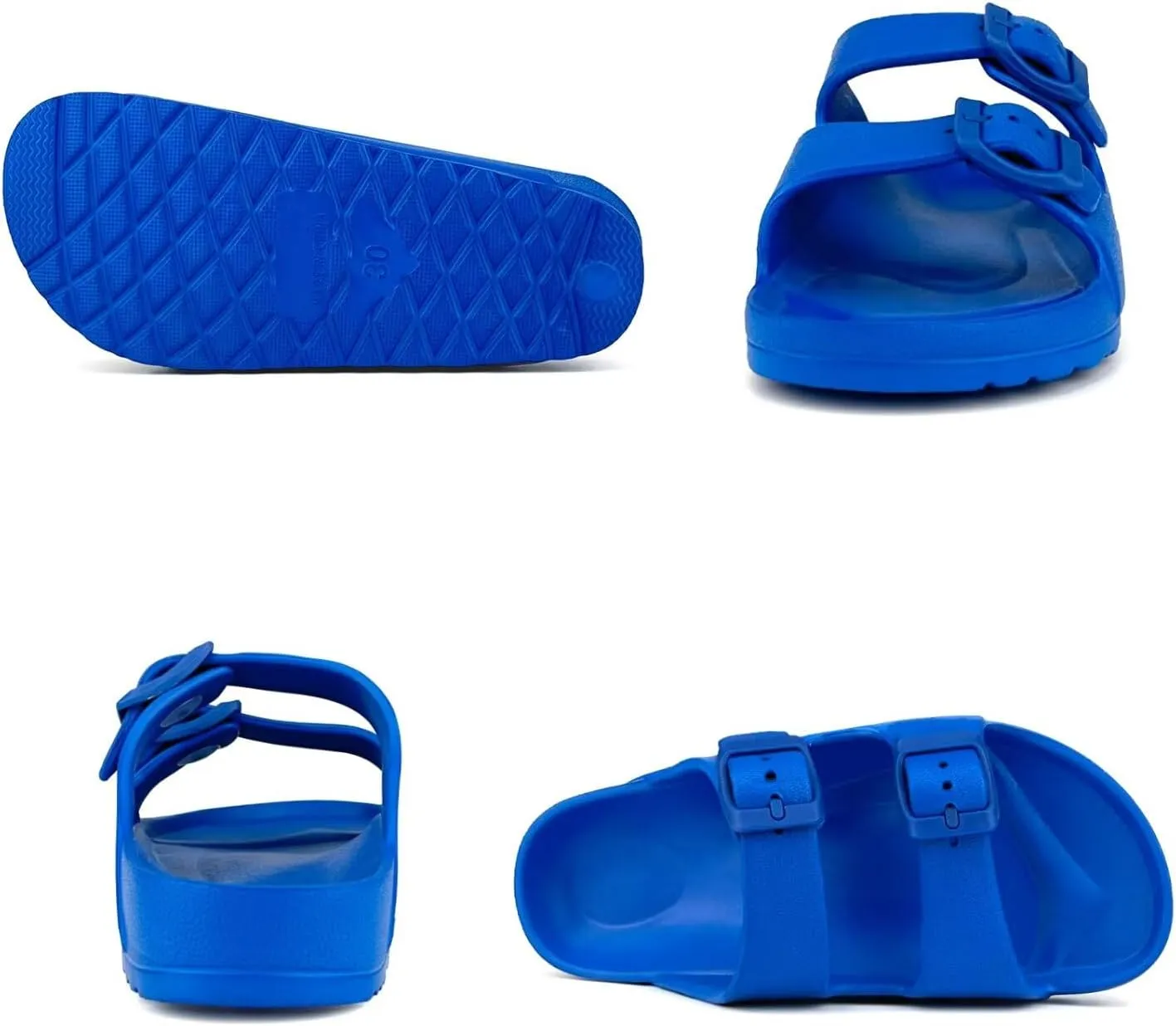 Kids Slide Sandals Boys Girls Buckle Adjustable EVA Slipper Sandals