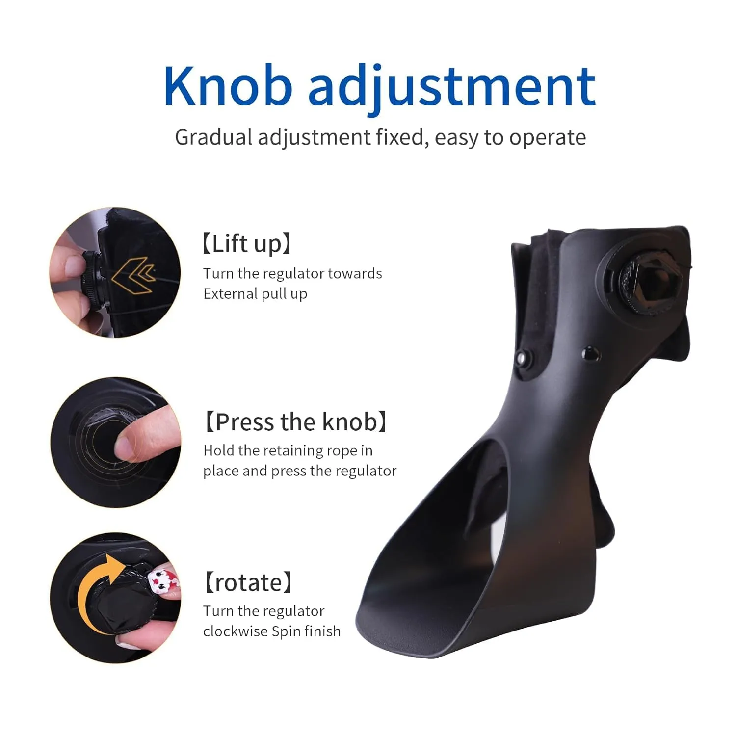 Laway AFO Foot Drop Brace,Adjustable Drop Foot Brace for Enhanced Walking,Upgraded Inflatable Version,More Comfortable,for Hemiplegia Stroke