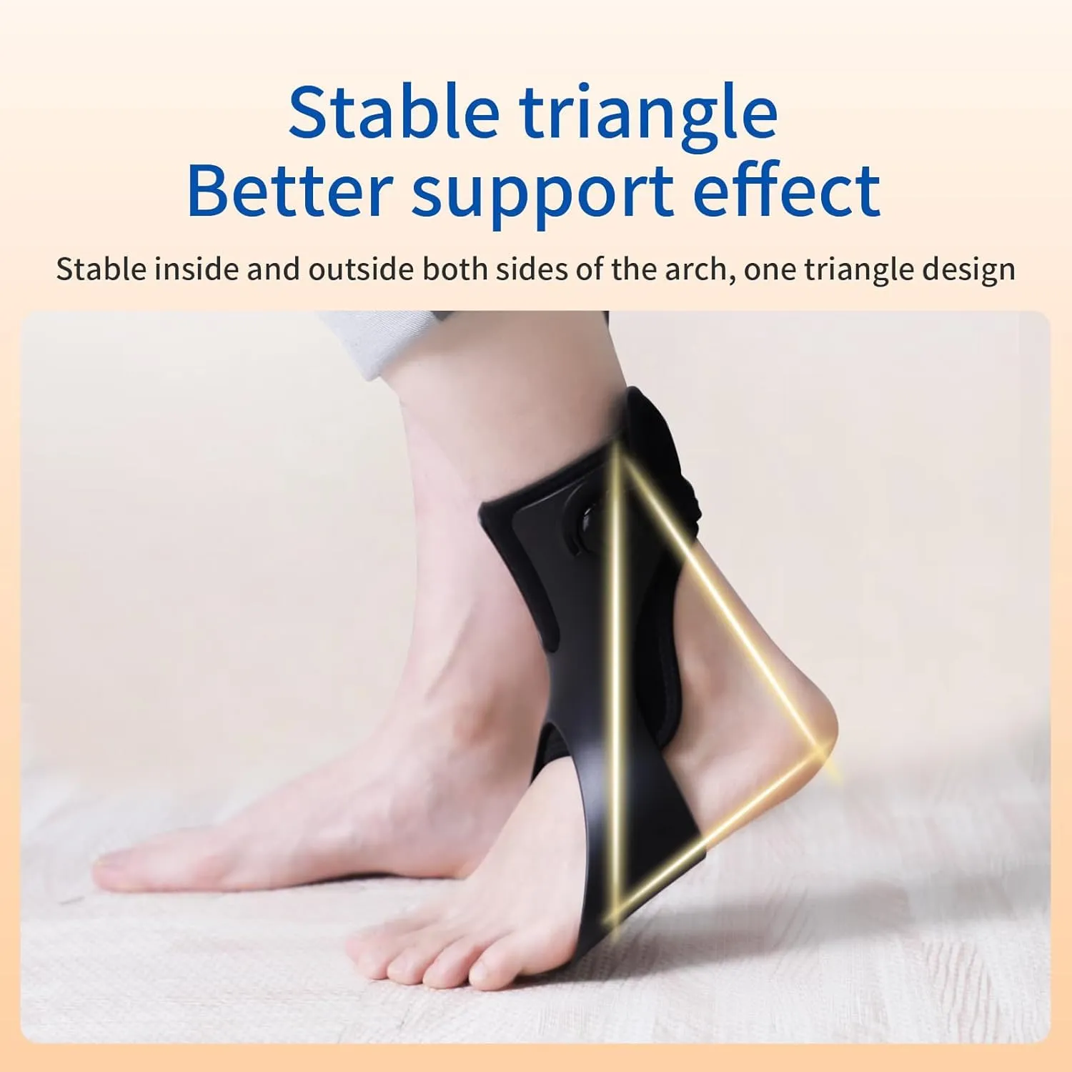 Laway AFO Foot Drop Brace,Adjustable Drop Foot Brace for Enhanced Walking,Upgraded Inflatable Version,More Comfortable,for Hemiplegia Stroke