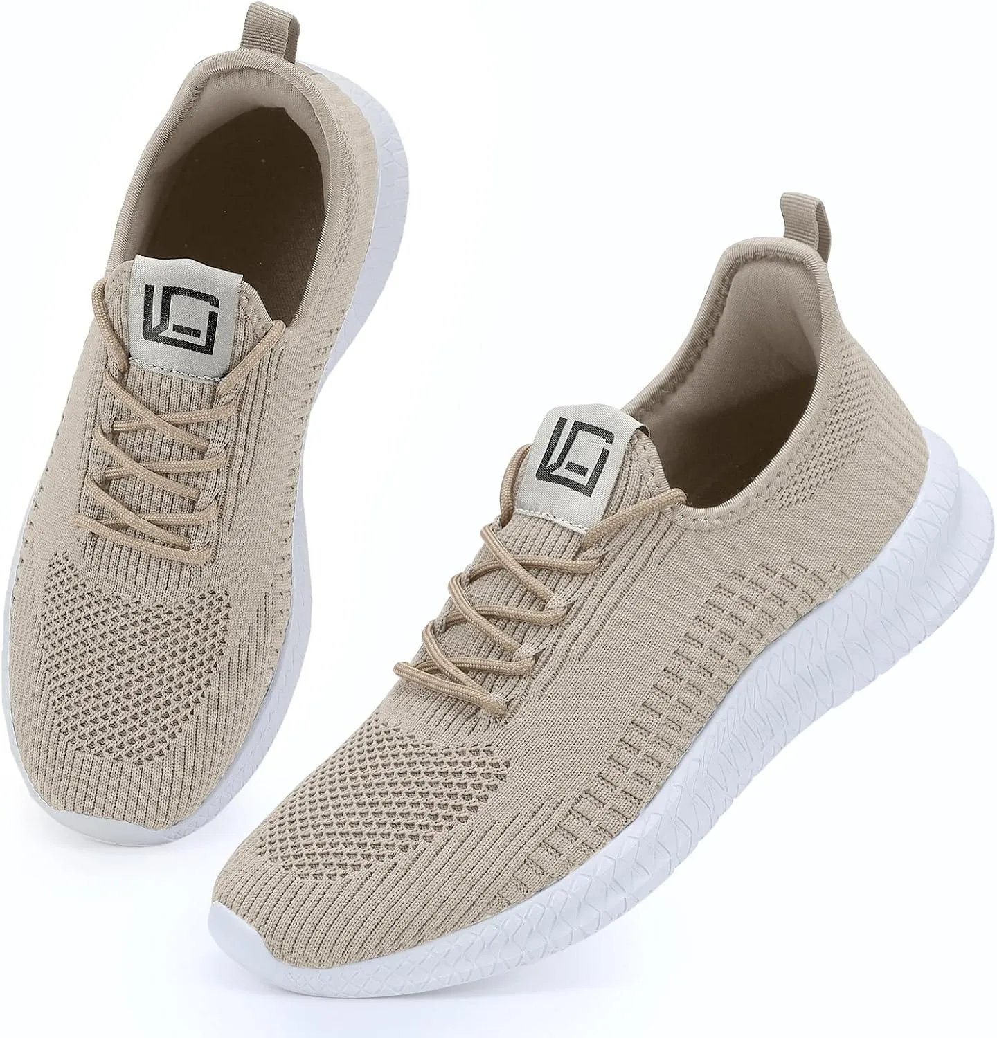 LCGJR Men's Running Shoes Ultra Lightweight Breathable Comfortable Walking Shoes Casual Fashion Sneakers Mesh Workout Shoes