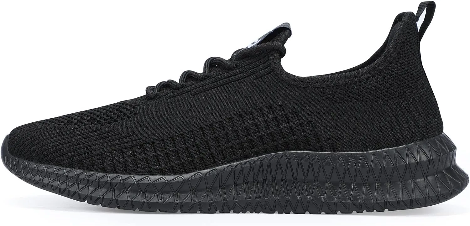 LCGJR Men's Running Shoes Ultra Lightweight Breathable Comfortable Walking Shoes Casual Fashion Sneakers Mesh Workout Shoes