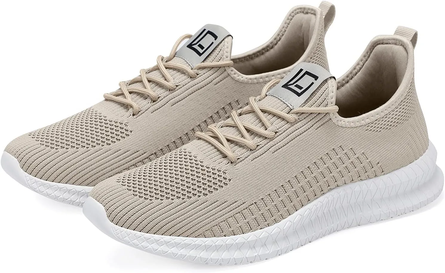 LCGJR Men's Running Shoes Ultra Lightweight Breathable Comfortable Walking Shoes Casual Fashion Sneakers Mesh Workout Shoes