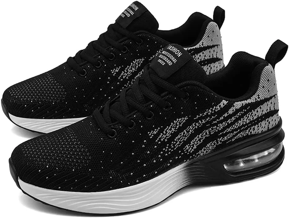 LEADER SHOW Men's Fashion Sneakers Athletic Gym Comfortable Running Sports Walking Workout Casual Shoes
