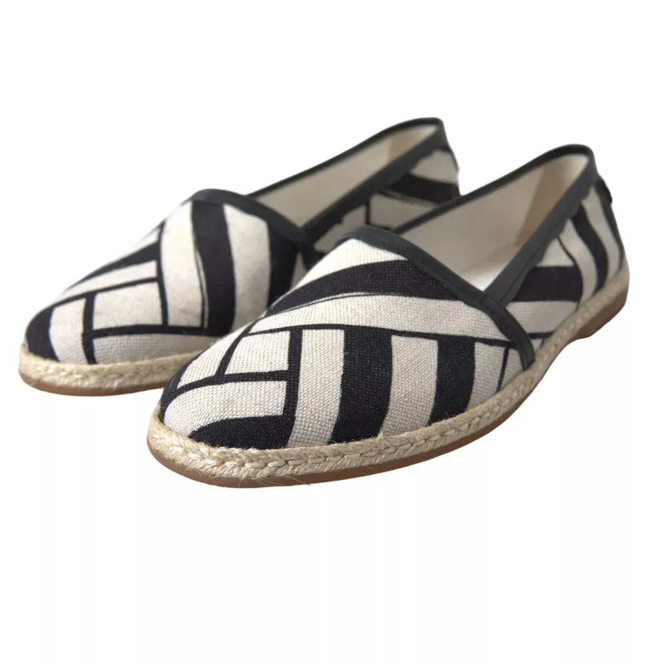 Leather Gabbana Percentage-off Secure checkout Dolce Espadrilles Elegant & Striped