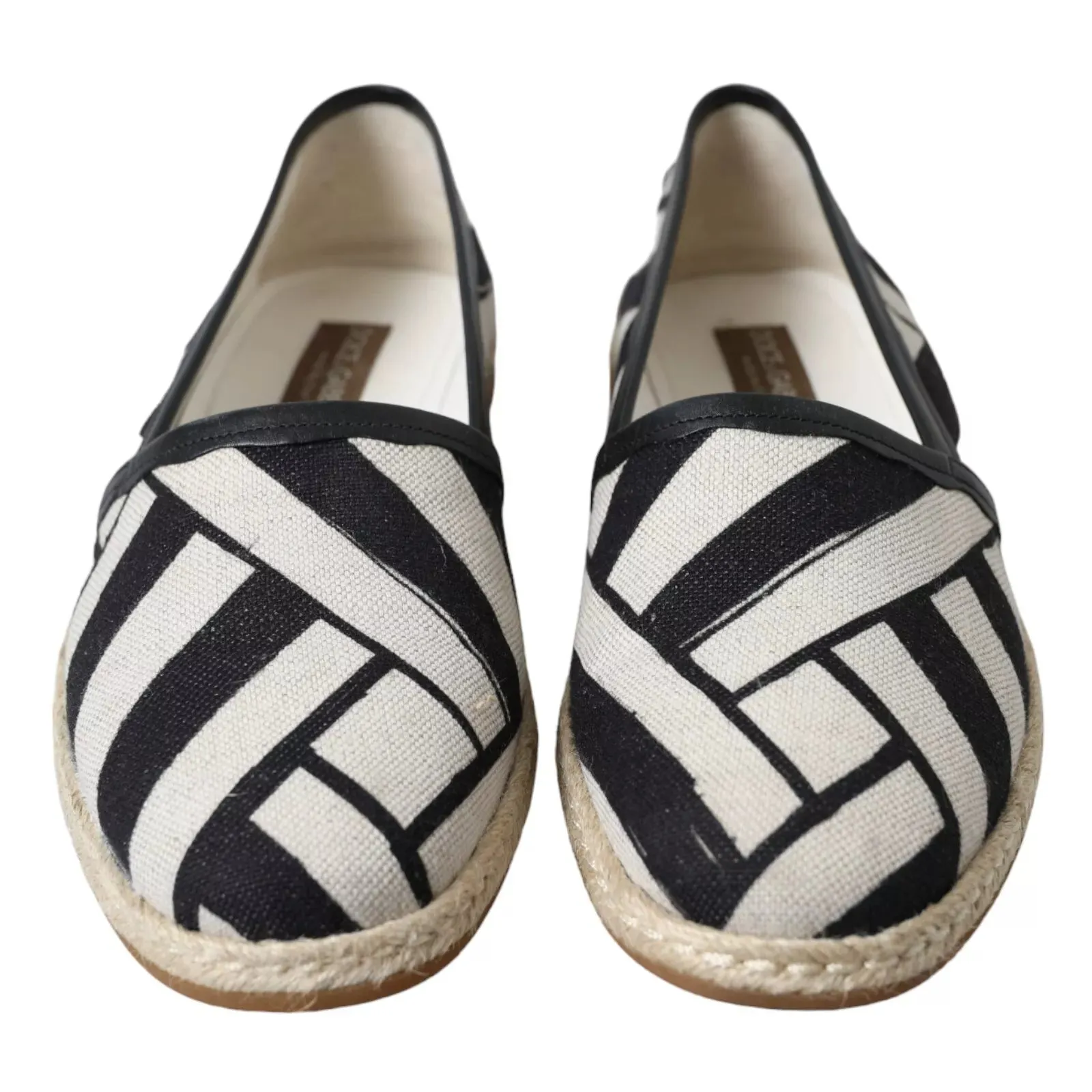 Leather Gabbana Percentage-off Secure checkout Dolce Espadrilles Elegant & Striped