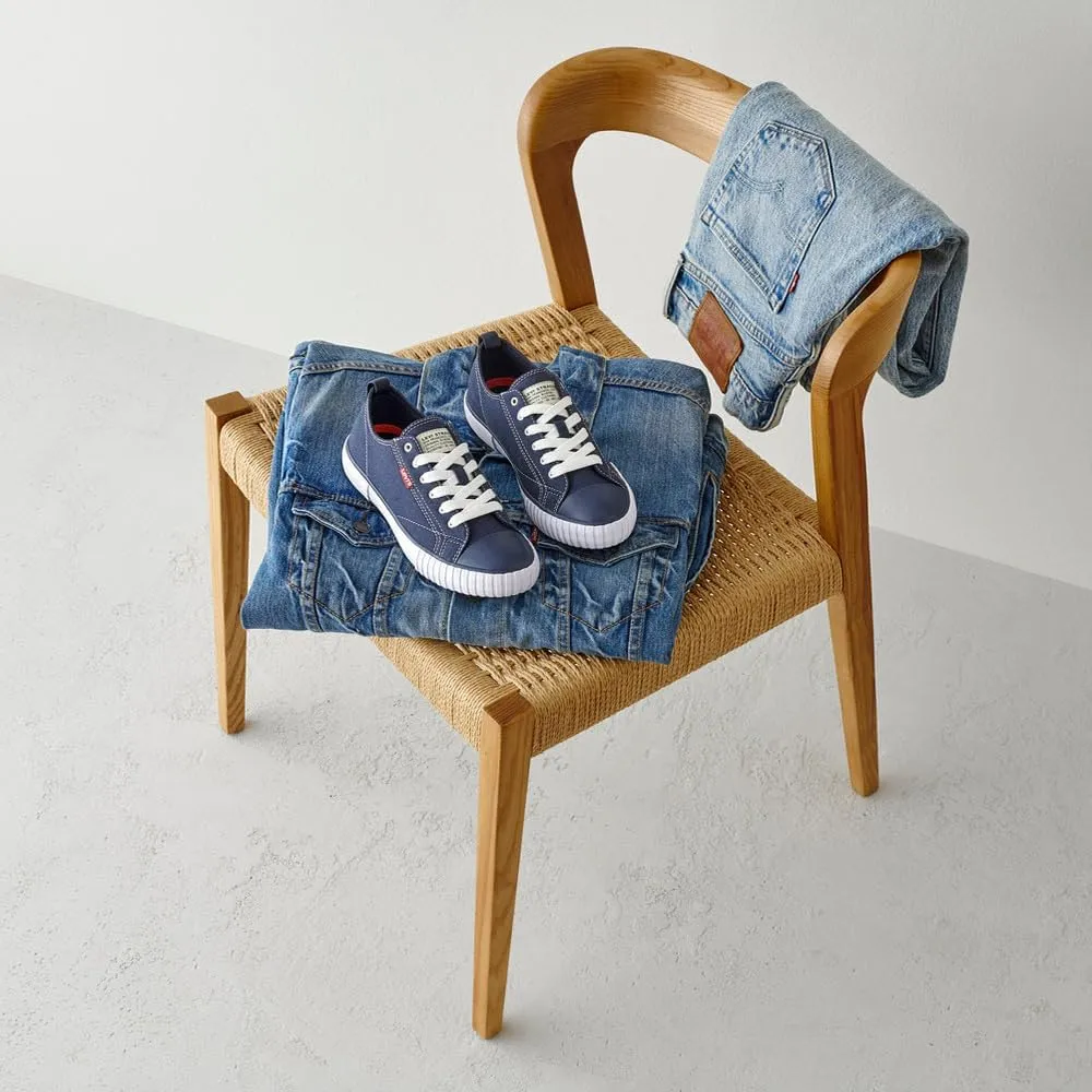 Levi's Womens Anika C Logo Classic Sporty Fashion Sneaker Shoe