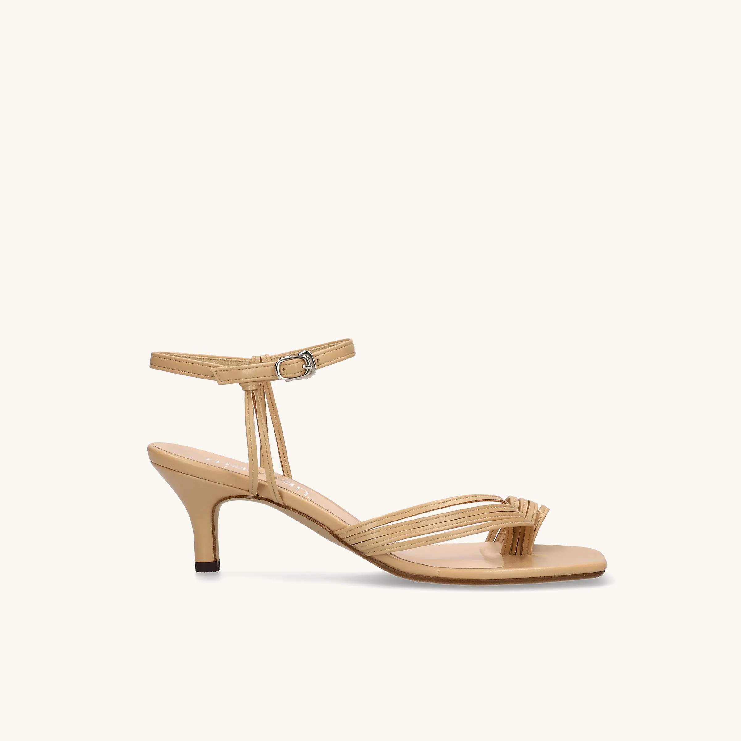 Limited special price 2,990 yen: 2023SS: Thong sandals with multiple straps (564) beige