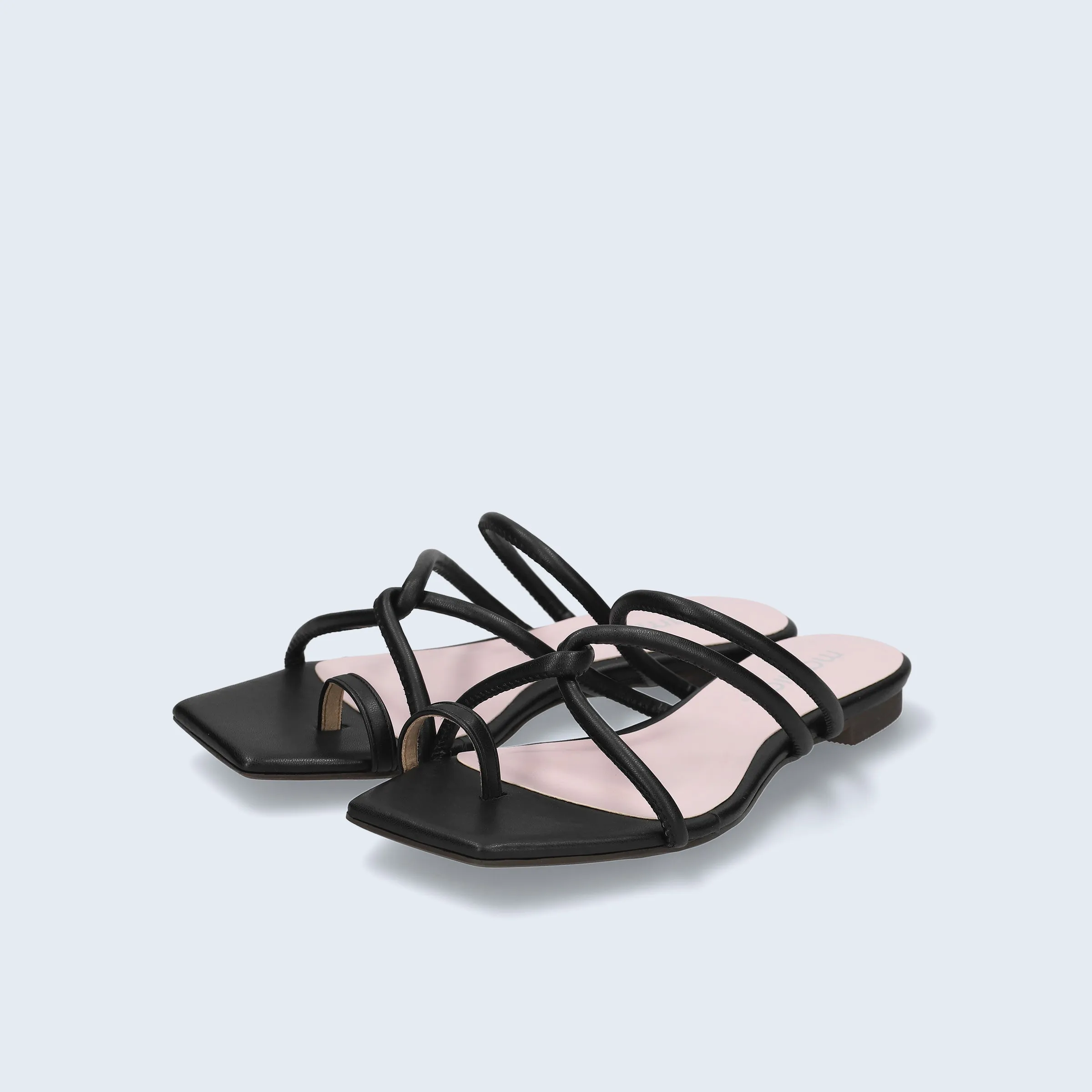 Limited special price 2,990 yen: Cord strap thong sandals (m10bn02) black