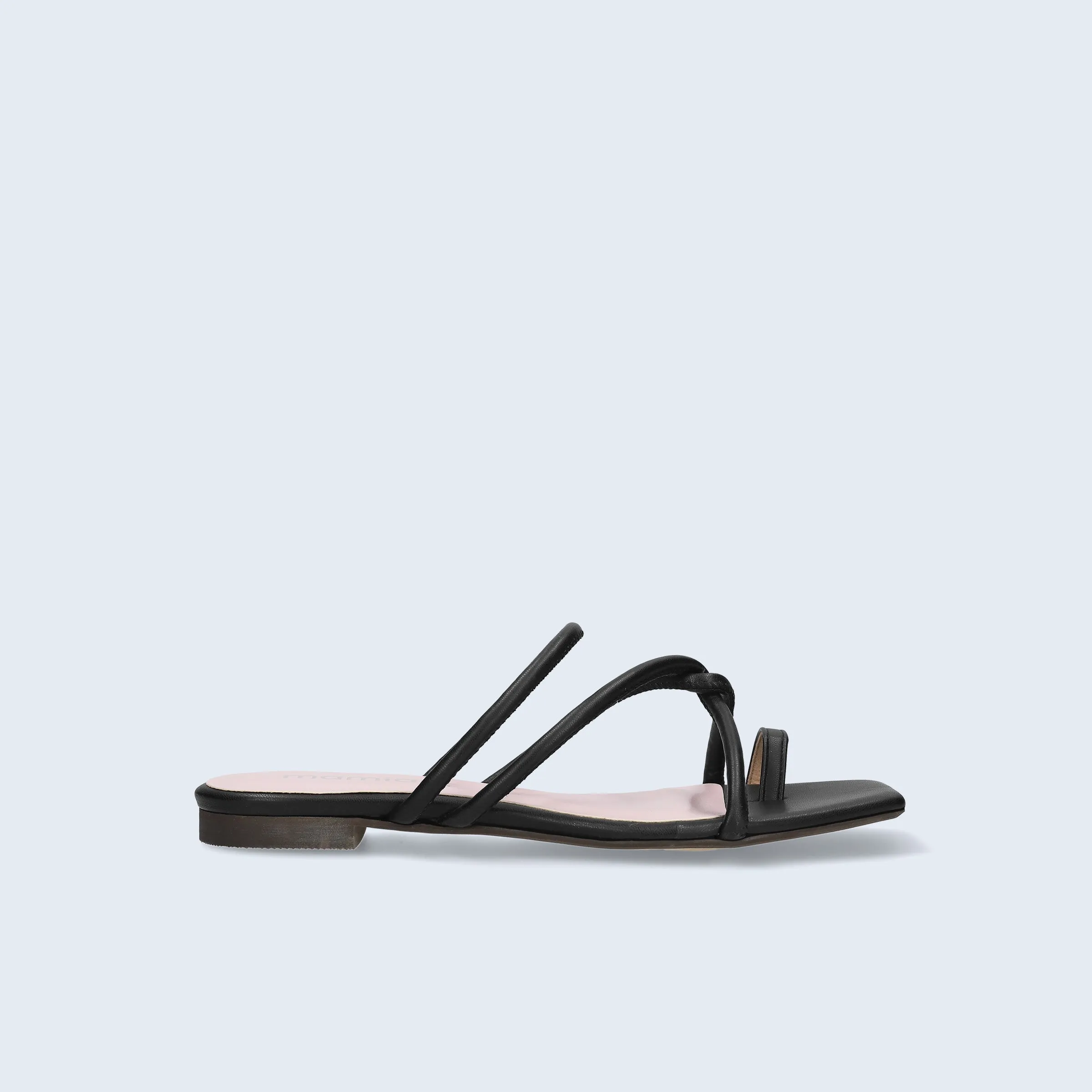 Limited special price 2,990 yen: Cord strap thong sandals (m10bn02) black