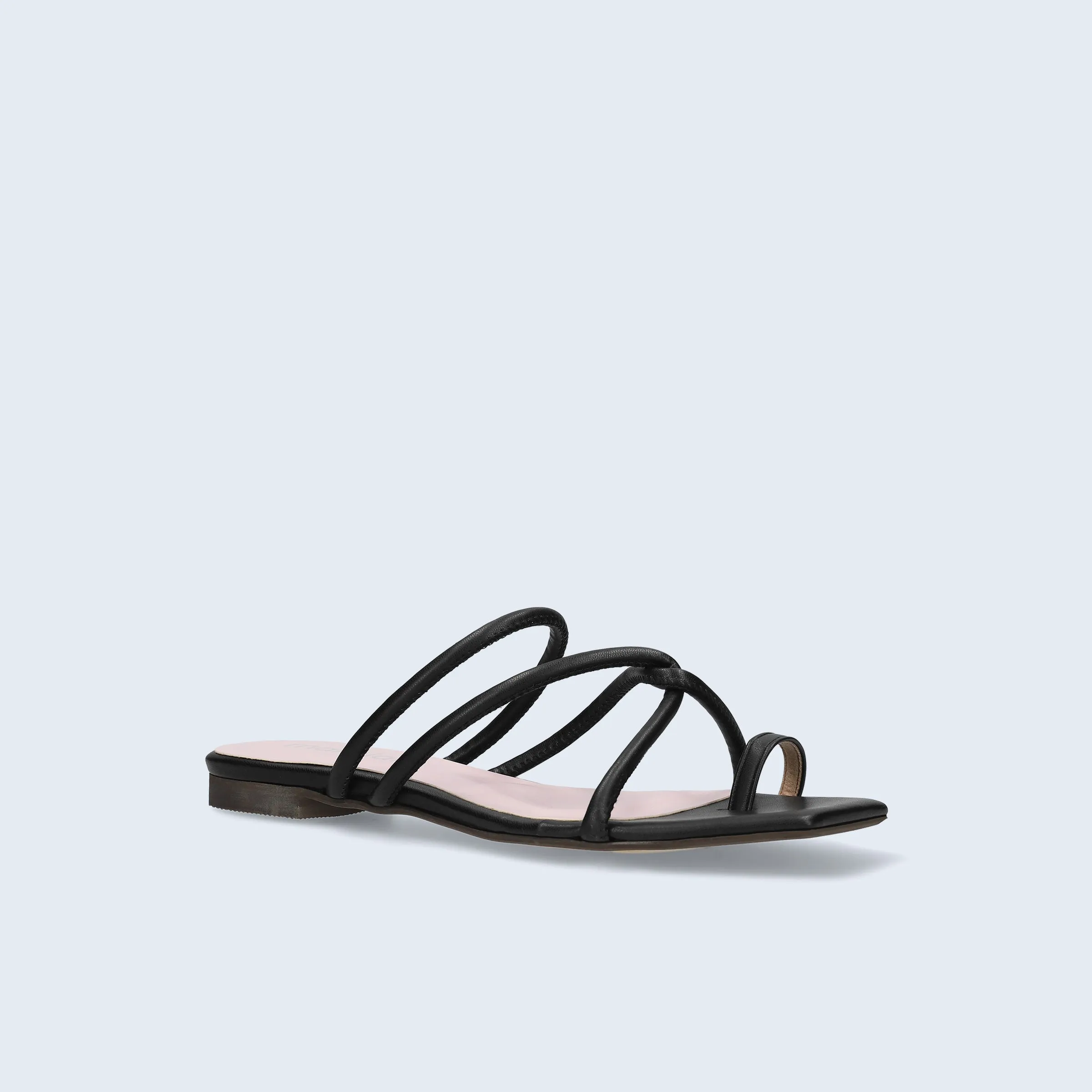 Limited special price 2,990 yen: Cord strap thong sandals (m10bn02) black