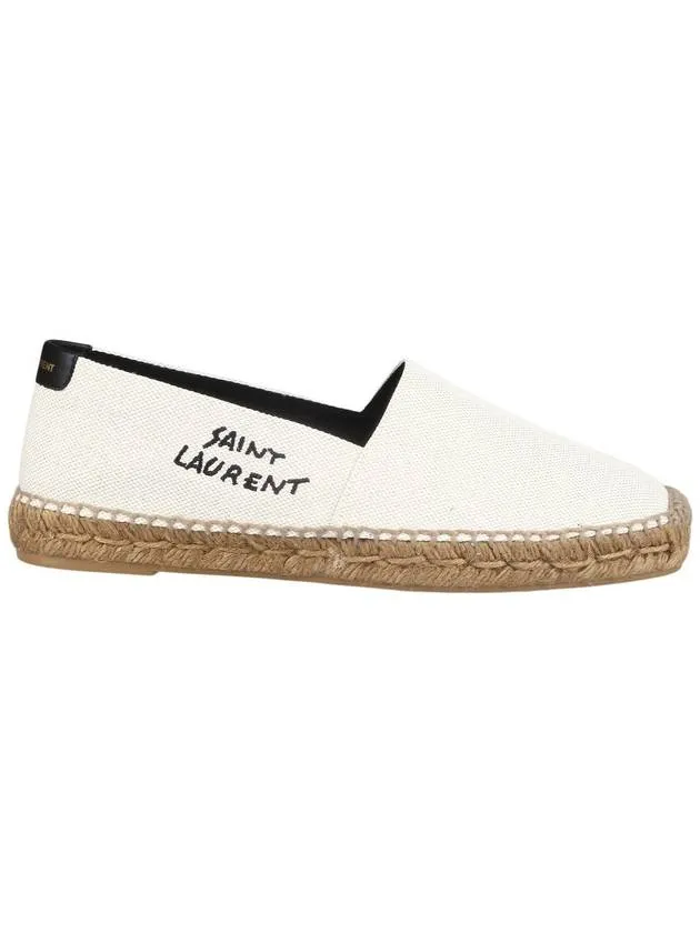 Local shipping Espadrilles Beige Monogram Heavy reduction Laurent Saint Logo