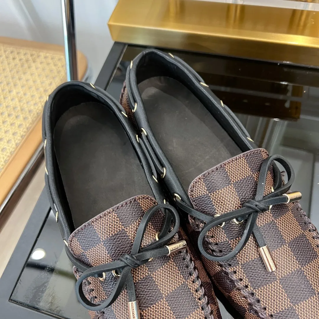 Louis Percentage-off MONOGRAM CLASSIC CARO FLAT GLORIA Vuitton Superior LOAFER