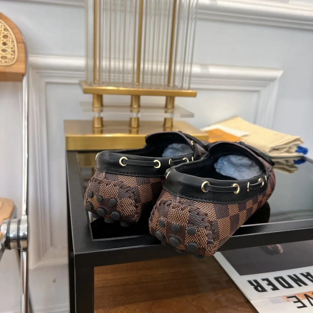 Louis Percentage-off MONOGRAM CLASSIC CARO FLAT GLORIA Vuitton Superior LOAFER