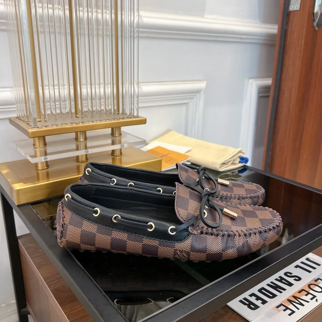 Louis Percentage-off MONOGRAM CLASSIC CARO FLAT GLORIA Vuitton Superior LOAFER