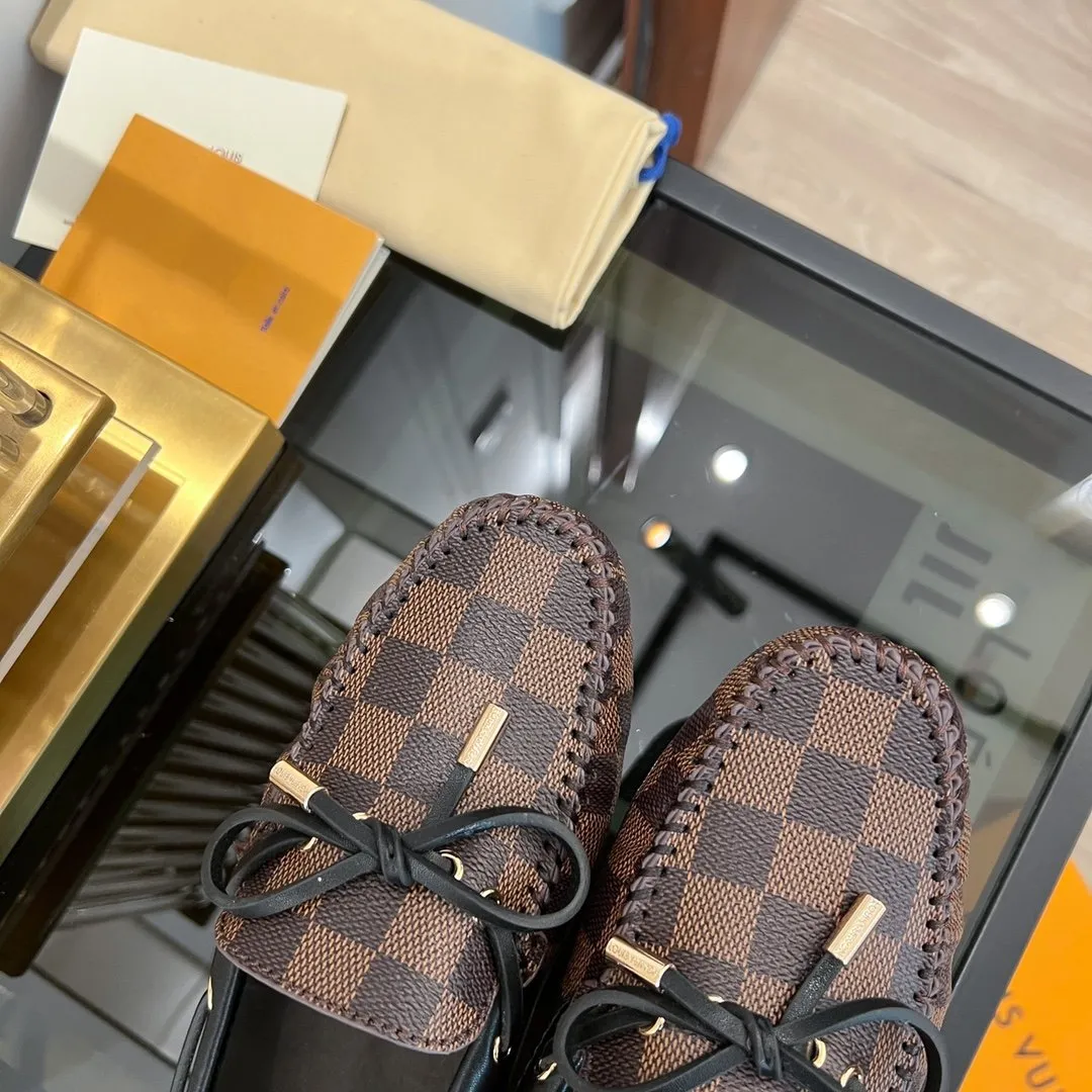 Louis Percentage-off MONOGRAM CLASSIC CARO FLAT GLORIA Vuitton Superior LOAFER