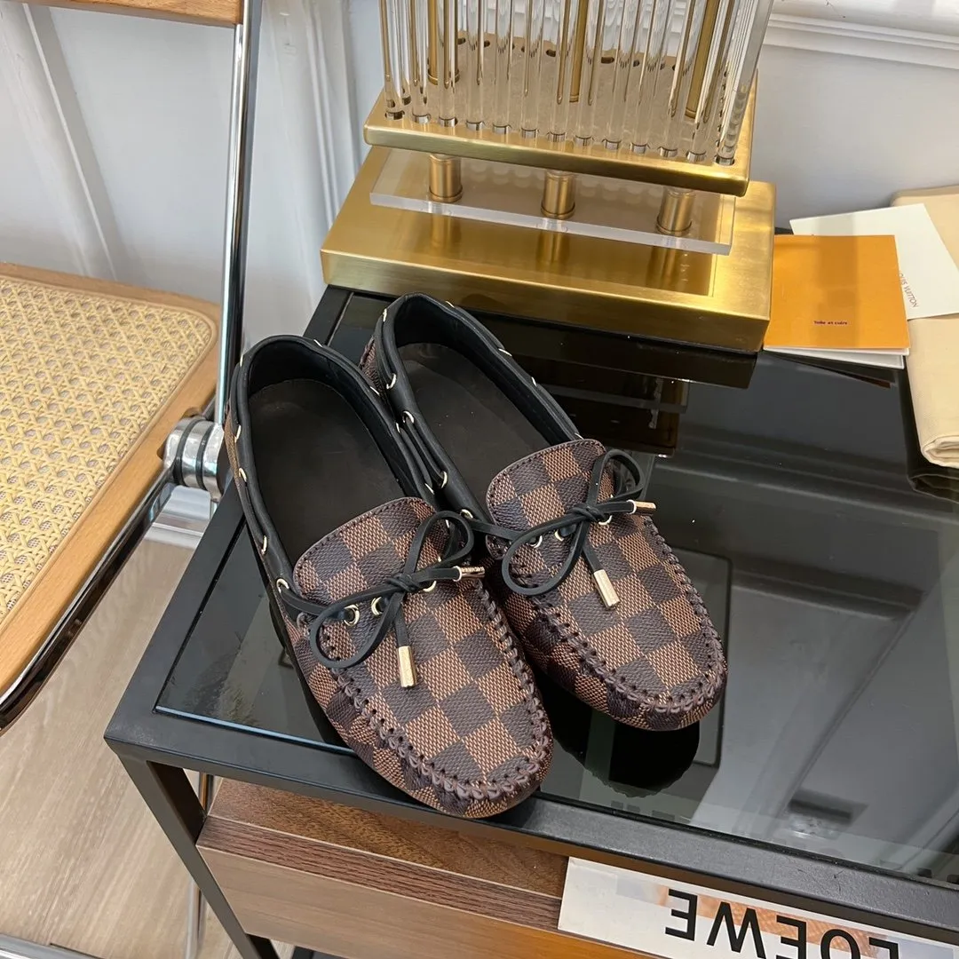 Louis Percentage-off MONOGRAM CLASSIC CARO FLAT GLORIA Vuitton Superior LOAFER
