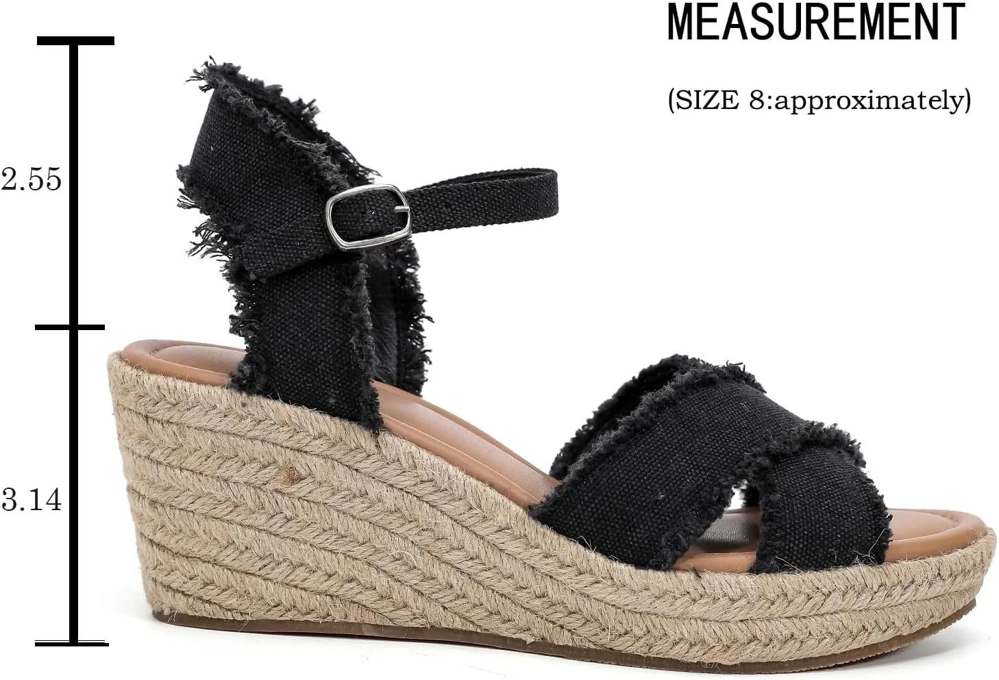 Luoika Women's Wide Width Flat Slides Sandals, Strapy Slide Sandal Slip on Dressy Summer Shoes for Women.
